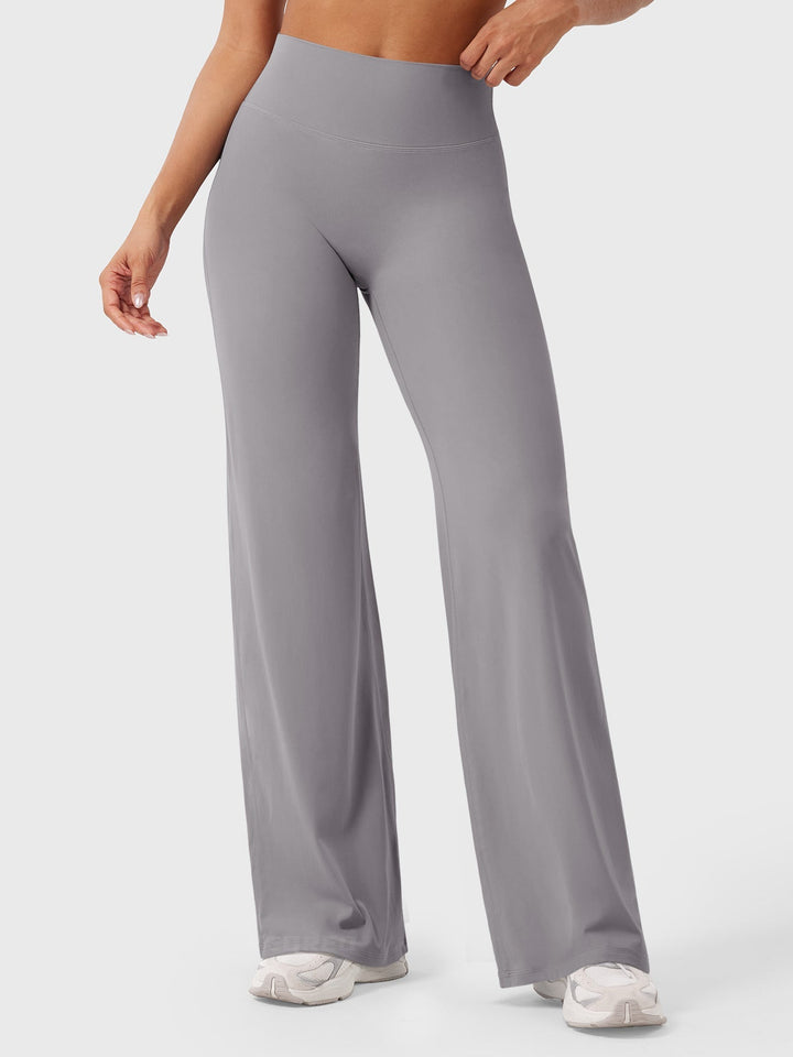 Women's High Waist Flared Summer Pants