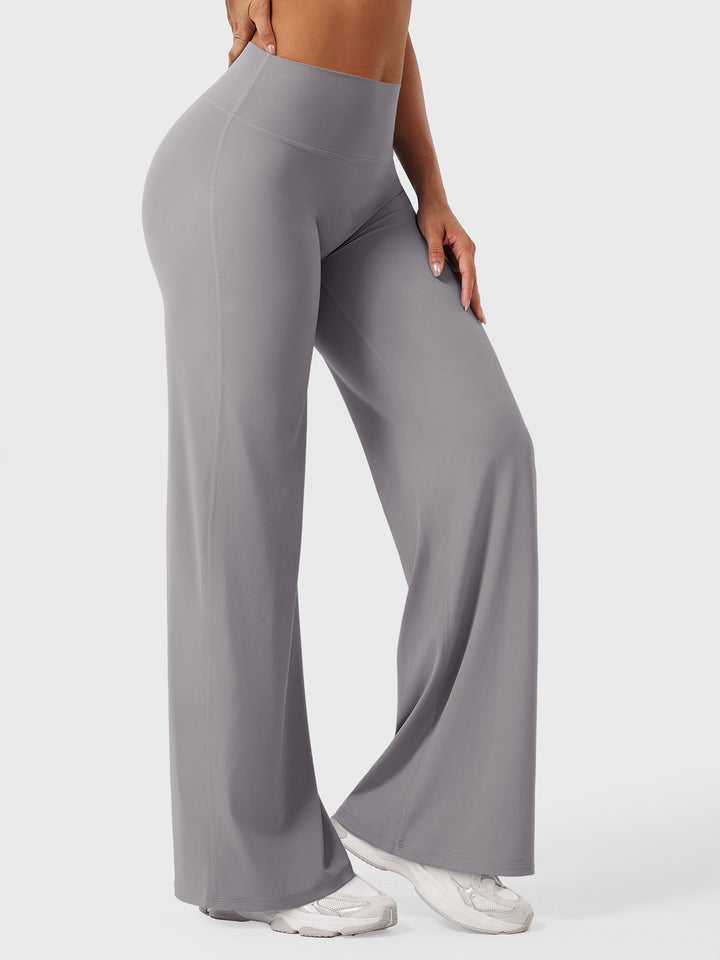 Women's High Waist Flared Summer Pants