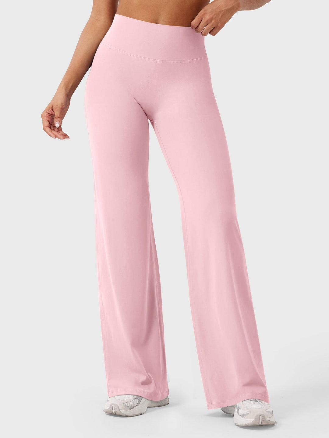 Women's High Waist Flared Summer Pants