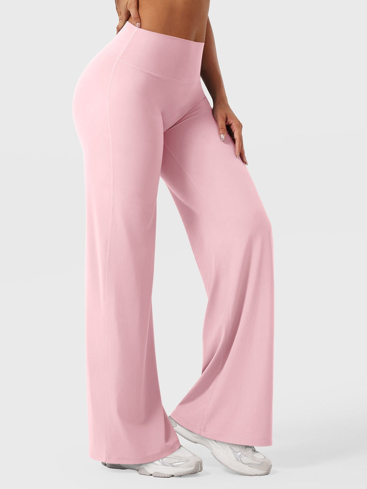 Women's High Waist Flared Summer Pants