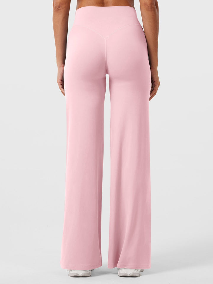 Women's High Waist Flared Summer Pants
