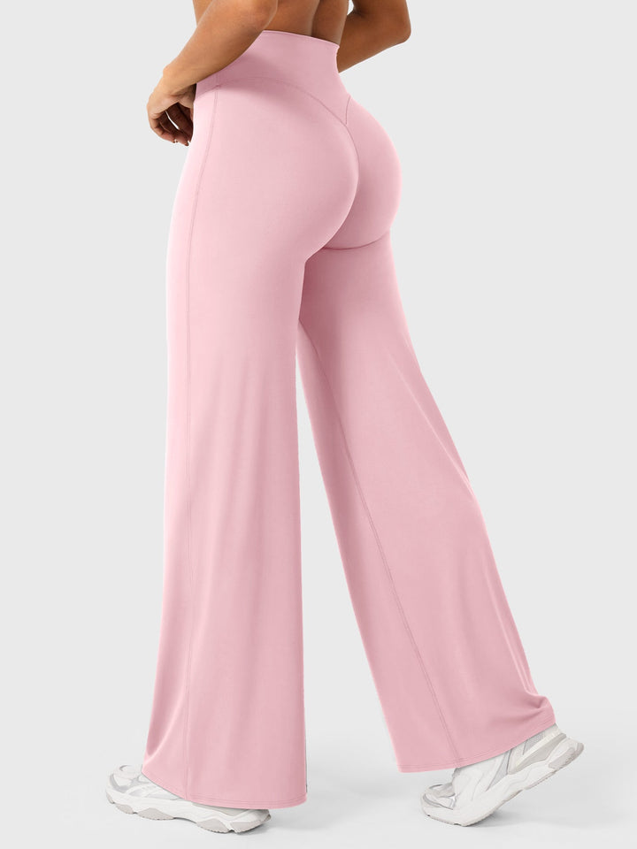 Women's High Waist Flared Summer Pants
