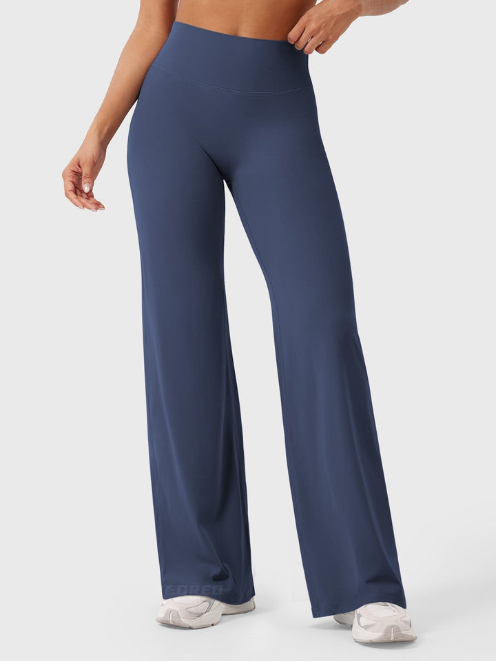 Women's High Waist Flared Summer Pants