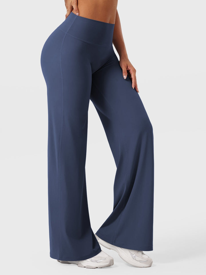 Women's High Waist Flared Summer Pants