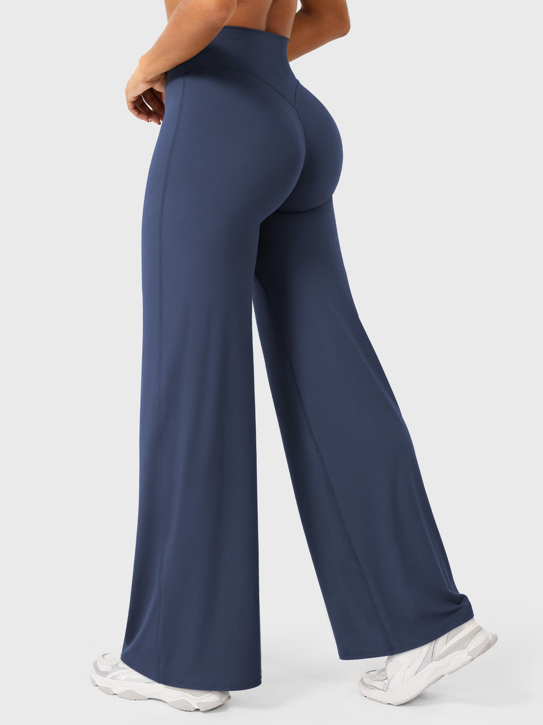 Women's High Waist Flared Summer Pants