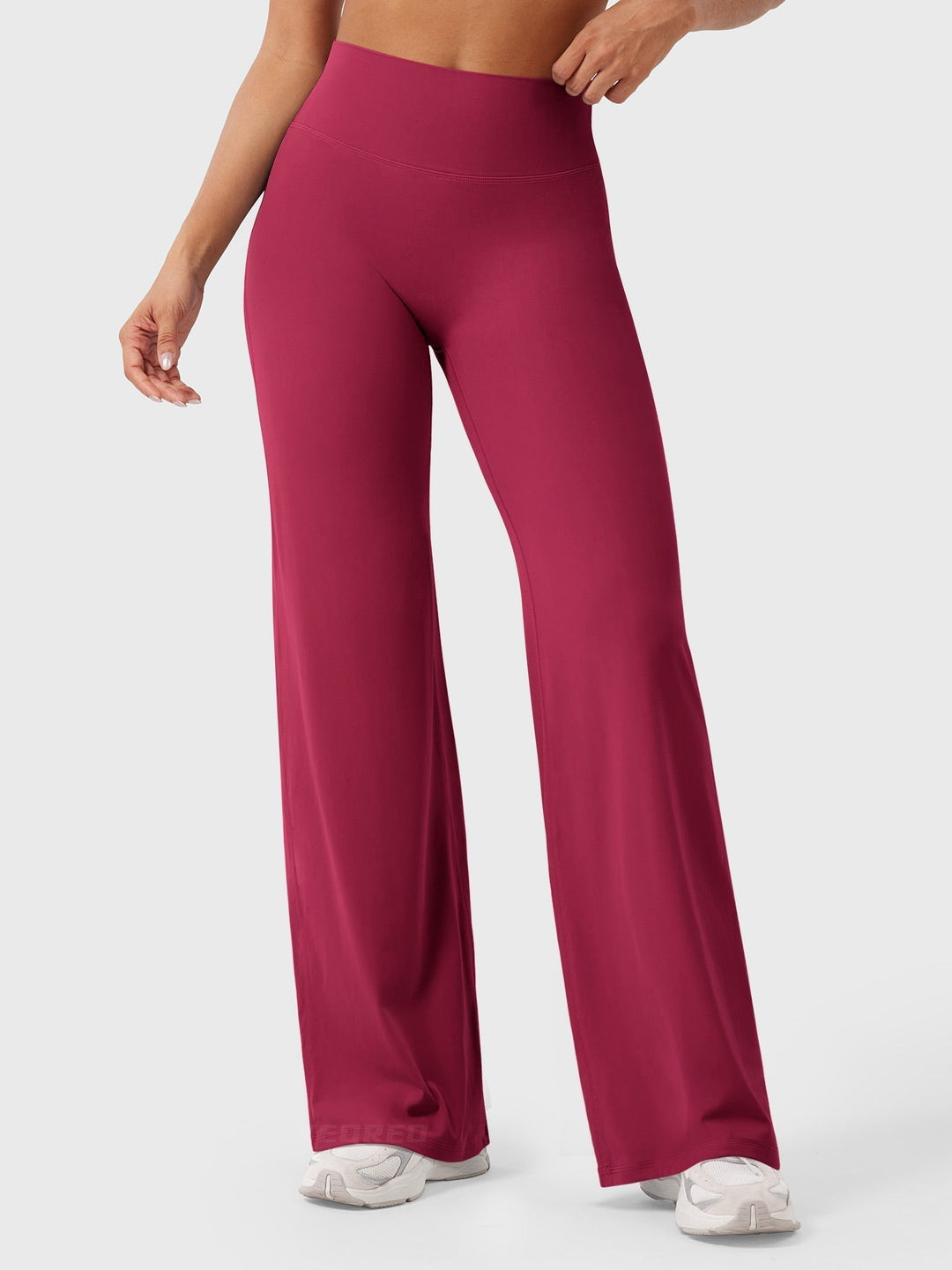 Women's High Waist Flared Summer Pants