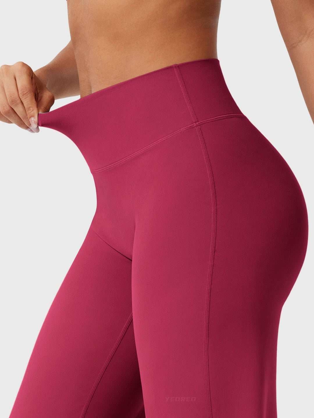 Women's High Waist Flared Summer Pants