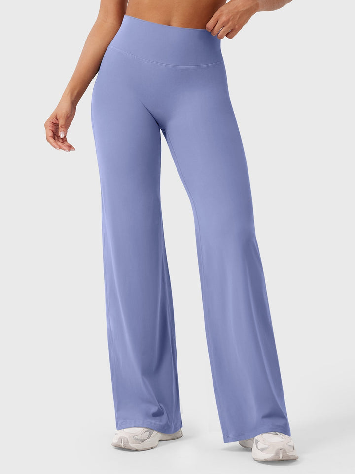 Women's High Waist Flared Summer Pants