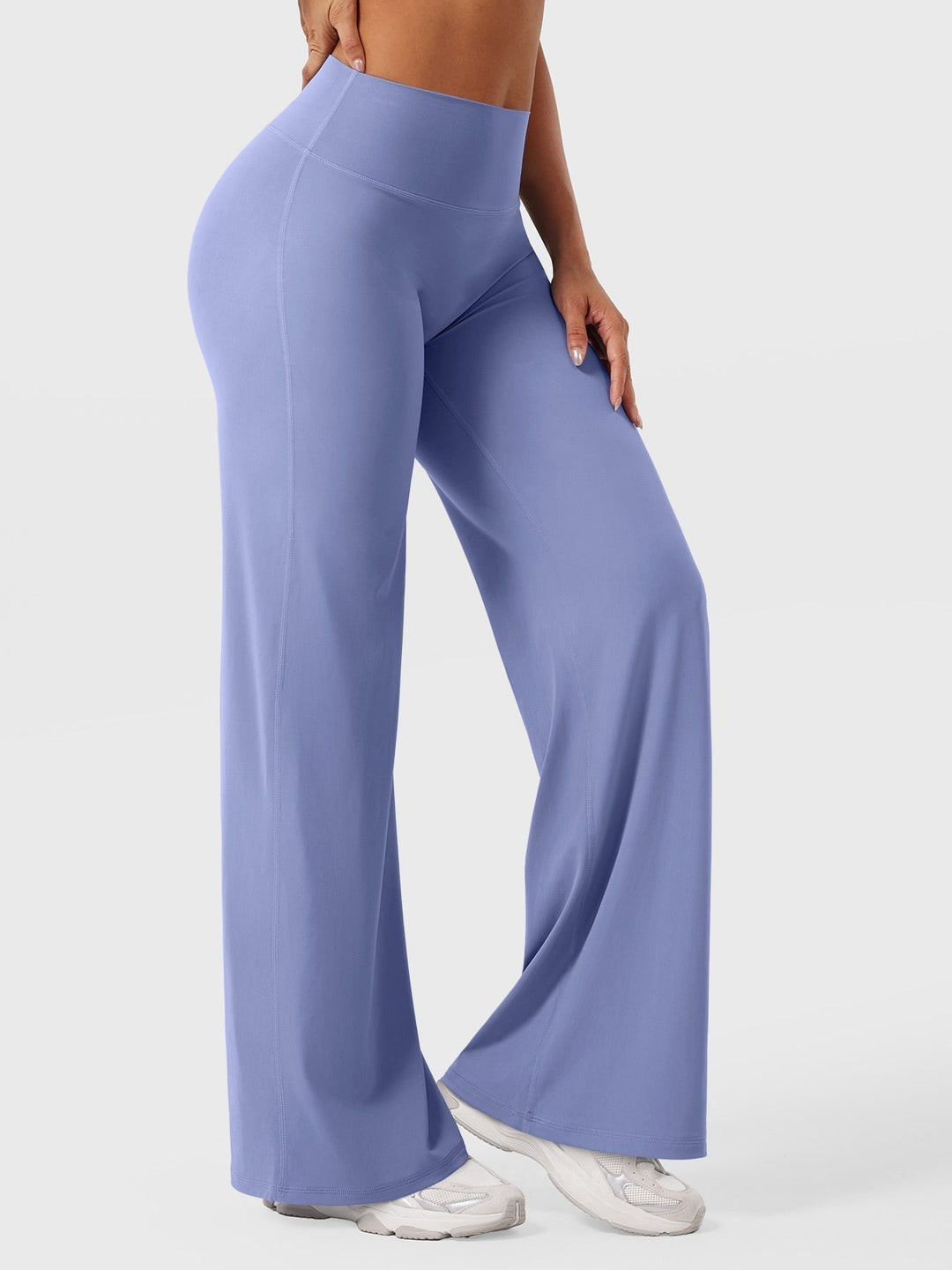 Women's High Waist Flared Summer Pants