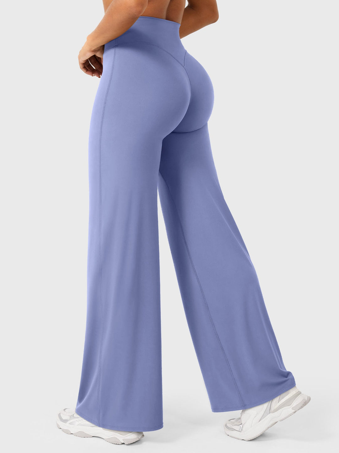 Women's High Waist Flared Summer Pants