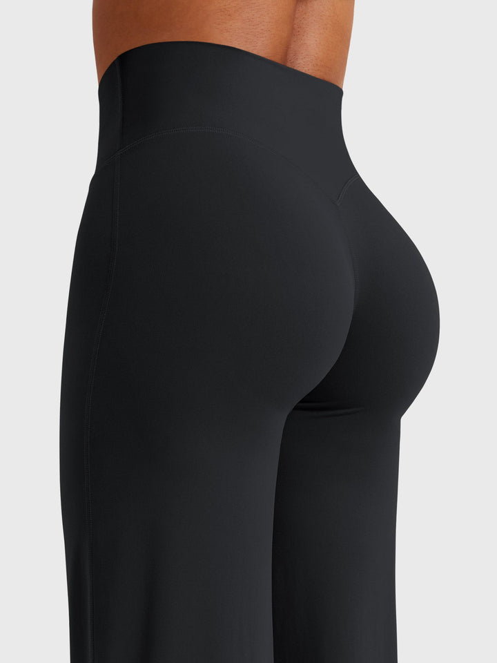 Women's High Waist Flared Summer Pants