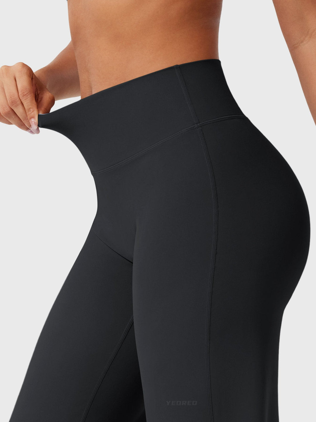 Women's High Waist Flared Summer Pants