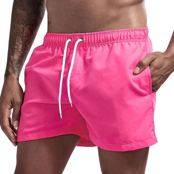 Men's Quick-Dry Swim Trunks Pink